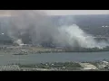 Crews battling wildfire in West Deptford NJ