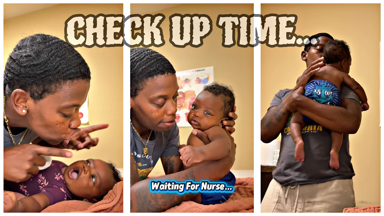 2 Month Checkup With My Baby Girl 😭 (No Vaccines) poster