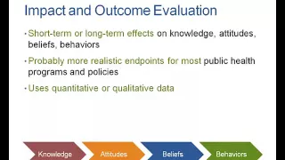 Chapter 10 Types of Program Evaluation