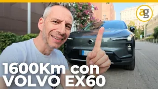 VIAGGIO da BOLLINO NERO con L'ELETTRICO. Long Test Drive Volvo EX60