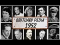 Famous Hollywood Celebrities We ve Lost in 1952 - Obituary in 1952