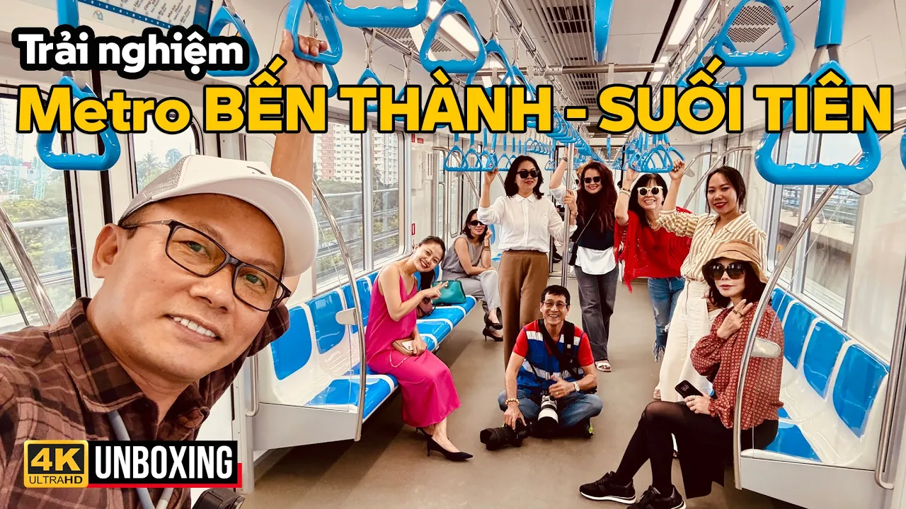 Outline Video ĐI THỬ METRO BẾN THÀNH - SUỐI TIÊN: TÀU ÊM, CƠ SỞ VẬT CHẤT NHÀ GA TUYỆT ĐẸP VÀ XỊN XÒ