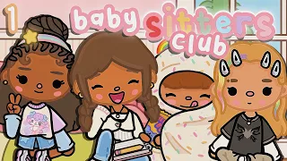 My Daughter Started a BABYSITTERS CLUB (Ep. 1) 🌈 Toca Boca Roleplay ⭐️