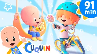 Baby baby Yes Cuquin 🍨 and more Nursery Rhymes by Cleo and Cuquin | Children Songs
