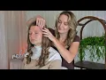 Lagu ASMR Perfectionist Clicky Hair Curling Session With Braided Head Band - Finishing Touches For Sleep