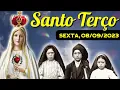 Download Lagu Santo Terço Sexta Feira (08/09/2023) | Mistérios Dolorosos | Terço de Fátima