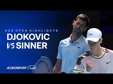 Novak Djokovic v Jannik Sinner | Semi-Final | Extended Australian Open 2024 Highlights 🇦🇺 - YouTube thumbnail