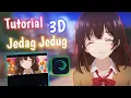 Tutorial Jedag Jedug 3D Alight Motion || Alight Motion