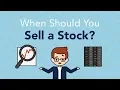 When to Sell a Stock Phil Town