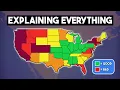 The USA Explained in 30 Maps