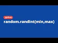 Generate random number in python - devsuggest