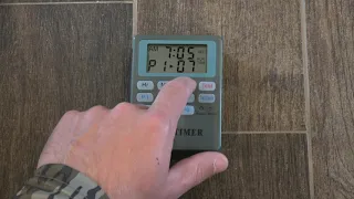 Setting The Timer