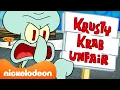 Lagu SpongeBob | Octo die 60 minuten lang een hekel aan z'n baan heeft 😤  | Nickelodeon Nederlands