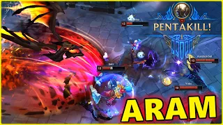 ARAM LOL FUN Moments 2023 (Pentakill, Pantheon, Old Aurelion Sol, Brand) #158