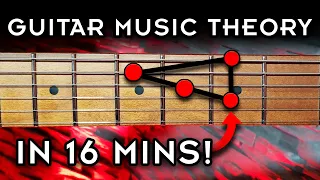 Learn Guitar Music Theory In 16 MINS! (Chords, Scales, Cadences, Improvisation)