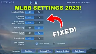 Download MOBILE LEGENDS SETTINGS 2023! FIX YOUR SETTINGS MLBB MP3