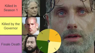 Rewriting The Walking Dead BUT I Have to Decide the Deaths By a Wheel of Names - TWD Tiers