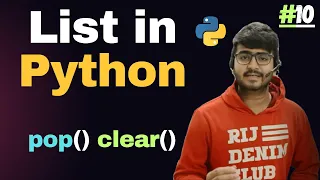 Removing Items From Python List List in Python Tutorial 10 Code Marathi