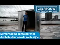 Download Lagu Demontabele container met dubbele deur aan de korte zijde