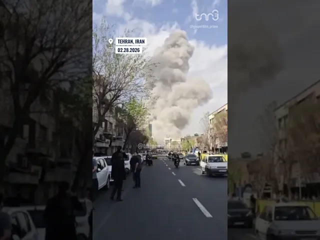 ⁣Israel Strikes #Iran, Multiple Explosions Heard Across #Tehran