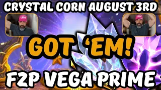 Guaranteed Ascension - Tier Above All Pulls F2P Vega Prime Crystal Cornucopia Rank Ups MCoC