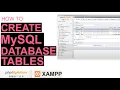 PHP Project Point of Sale System - How To Create MySQL Database Tables using XAMPP phpMyAdmin