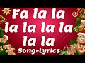 Download Lagu Falalalala song with Lyrics | Deck the Halls with Lyrics| Christmas song | Carol song