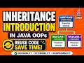 Inheritance in Java Introduction to Inheritance Reuse Code in OOPs Parent Class Child Class