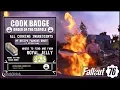 Cook Badge Fallout 76 Order of the Tadpole Farm Royal Jelly Sugar Bombs Fallout 76 Backpack