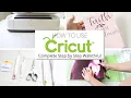 How to use Cricut Cutting Machines For Beginners