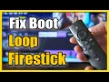 How to Fix Boot Loop on Amazon Fire TV Stick Keeps Restarting on Logo