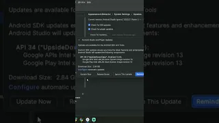 Android Studio Tips Tricks How to Update Android Studio