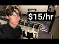 Day in the life as a minimum wage employee