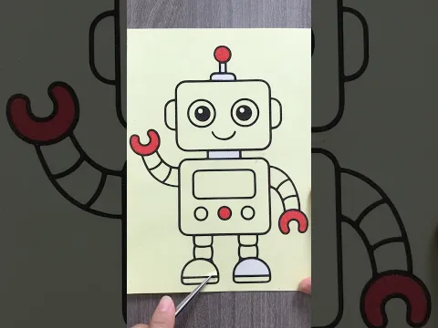 Tô màu tranh cát robot giúp việc #tranhcat #sandpainting #chimxinhchannel