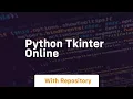 python tkinter online