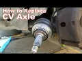 Honda Civic CV Axle Shaft Replacement
