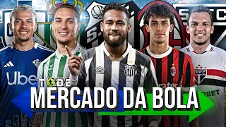 MERCADO DA BOLA 🔥 Neymar fechado no Santos, Milan quer Félix, Antony indo pro Bétis, Veron, Alli e+