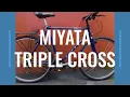 MIYATA TRIPLE CROSS VINTAGE HYBRID BIKE