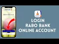 How To Login To Rabo Bank Online Banking Rabo Bank Online Login 2024