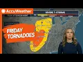 Tornado Threat Increases Friday as More Severe Weather Moves In