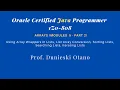 Oracle Certified Java Programmer 1Z0-808