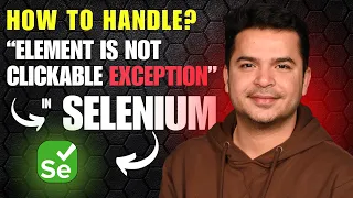How to Handle Element is Not Clickable at Point Exception in Selenium WebDriver