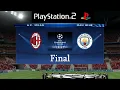PES 2013 - UEFA CHAMPIONS LEAGUE (PS2) MILAN x MANCHESTER CITY - FINAL