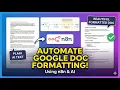 How to Automate BEAUTIFUL Google Docs in n8n No more ugly plain text