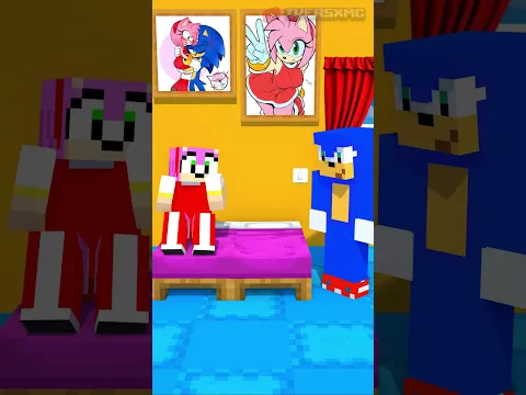 SONIC X AMY ROSE están JUGANDO muy DIVERTIDO 😍