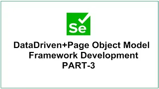 Selenium DataDriven and POM Framework from Scratch Part 3 Page Objects and User Action Methods