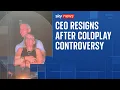 Download Lagu Chief executive of Astronomer Andy Byron resigns after Coldplay concert video