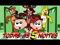 Download Lagu Cebolinha e Mônica em Five Nights at Freddy's - Todas as 5 Noites - FNAF Desenho Animado Completo