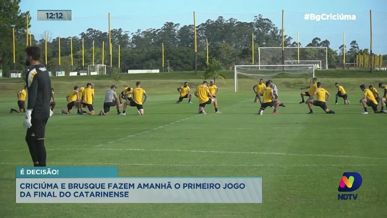 Primeiro jogo da final do Catarinense, entre Criciúma e Brusque, acontece neste sábado no Majestoso