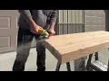 ASMR Woodworking Rustic Douglas Fir Coffee Table